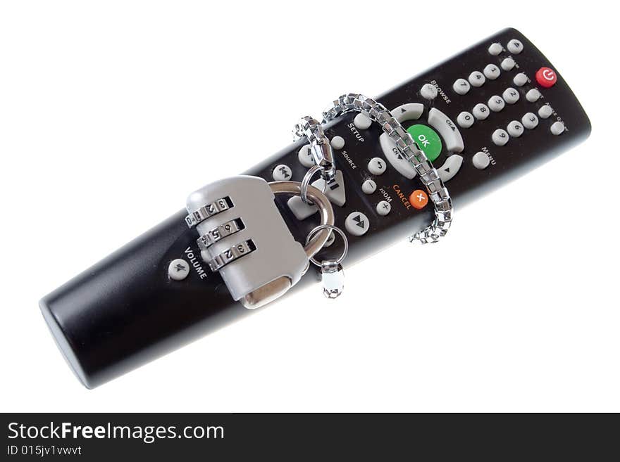 Infrared remote control and lock