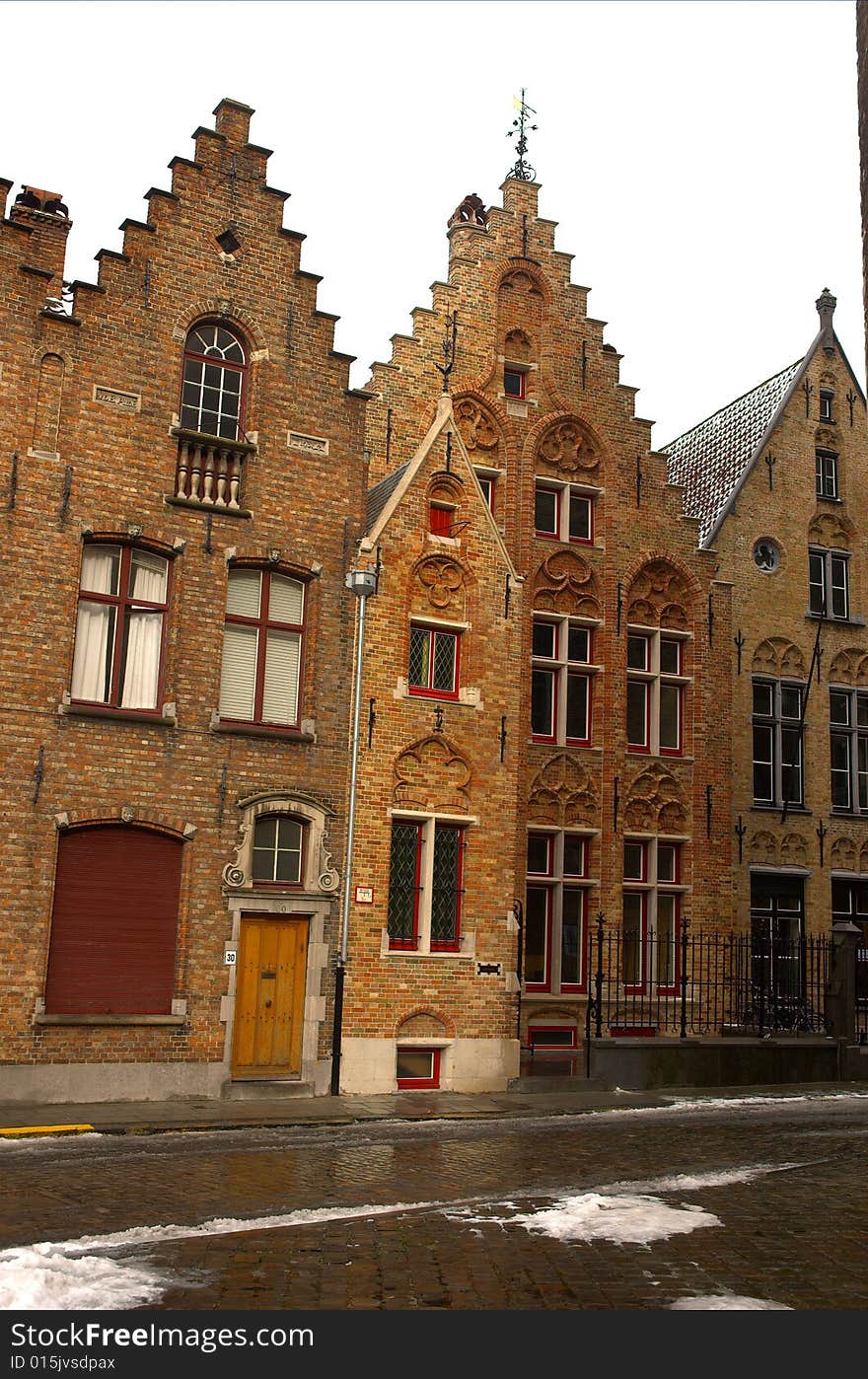 Historical center of Bruges, Belgium