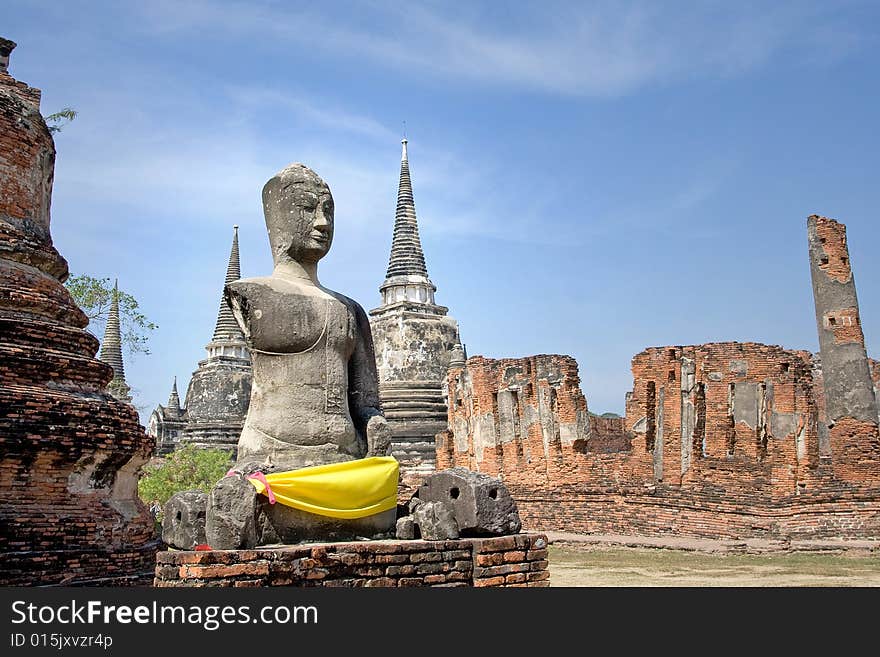 Wat Phra Sri Sanphet thailand. Wat Phra Sri Sanphet thailand