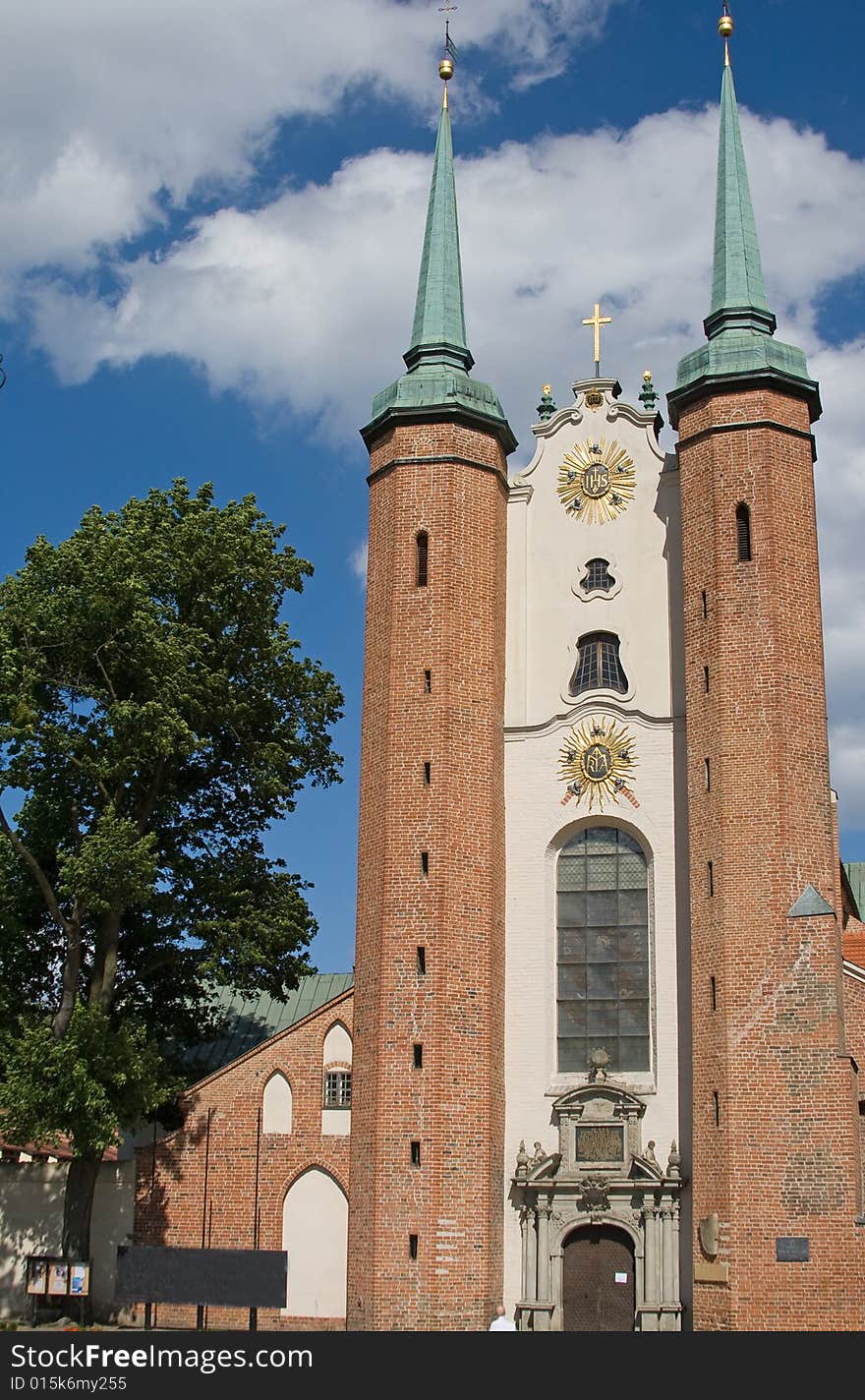 Cathedral in Oliwa, Danzig faith place poland