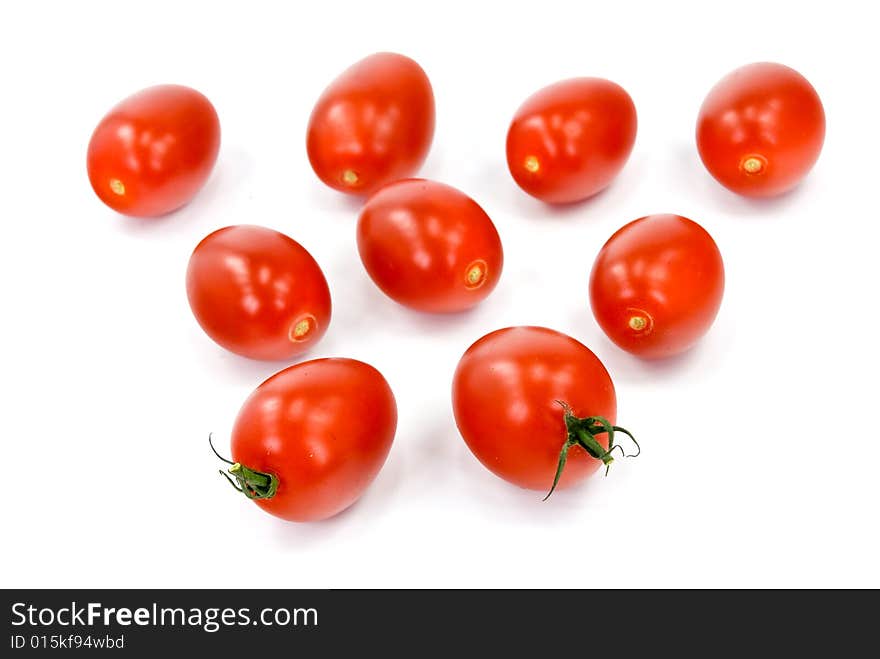 Many Tomatoes On The Vine