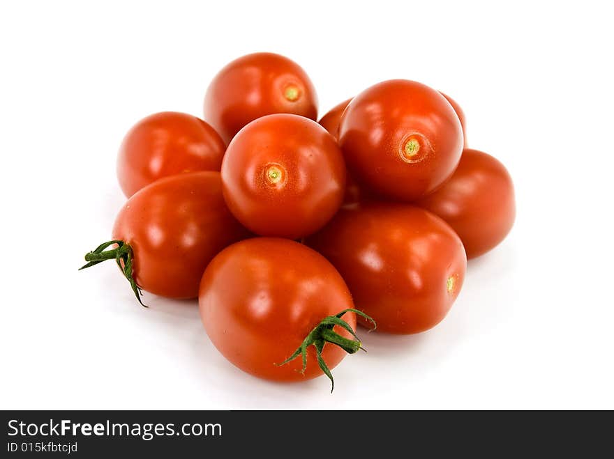 Many Tomatoes On The Vine