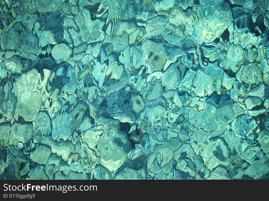 Surface of sea - can be used as background