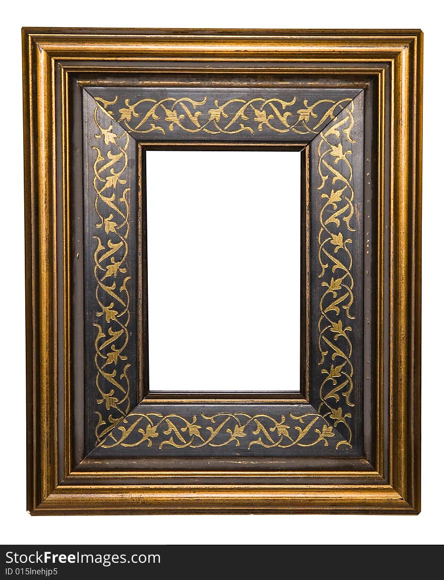 Old wooden frame