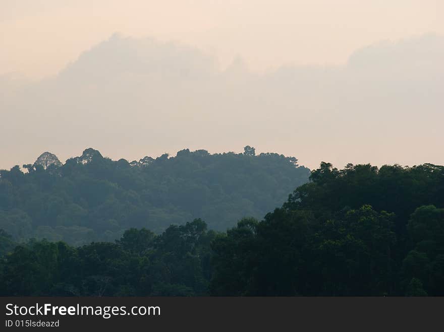 Tropical Mountain Range