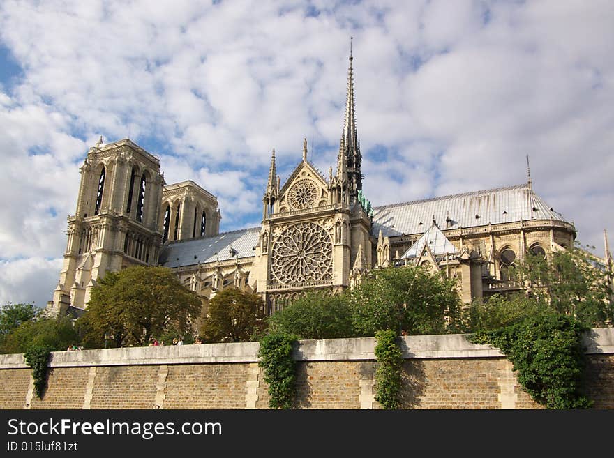 Notre Dam Cathedral Of Paris