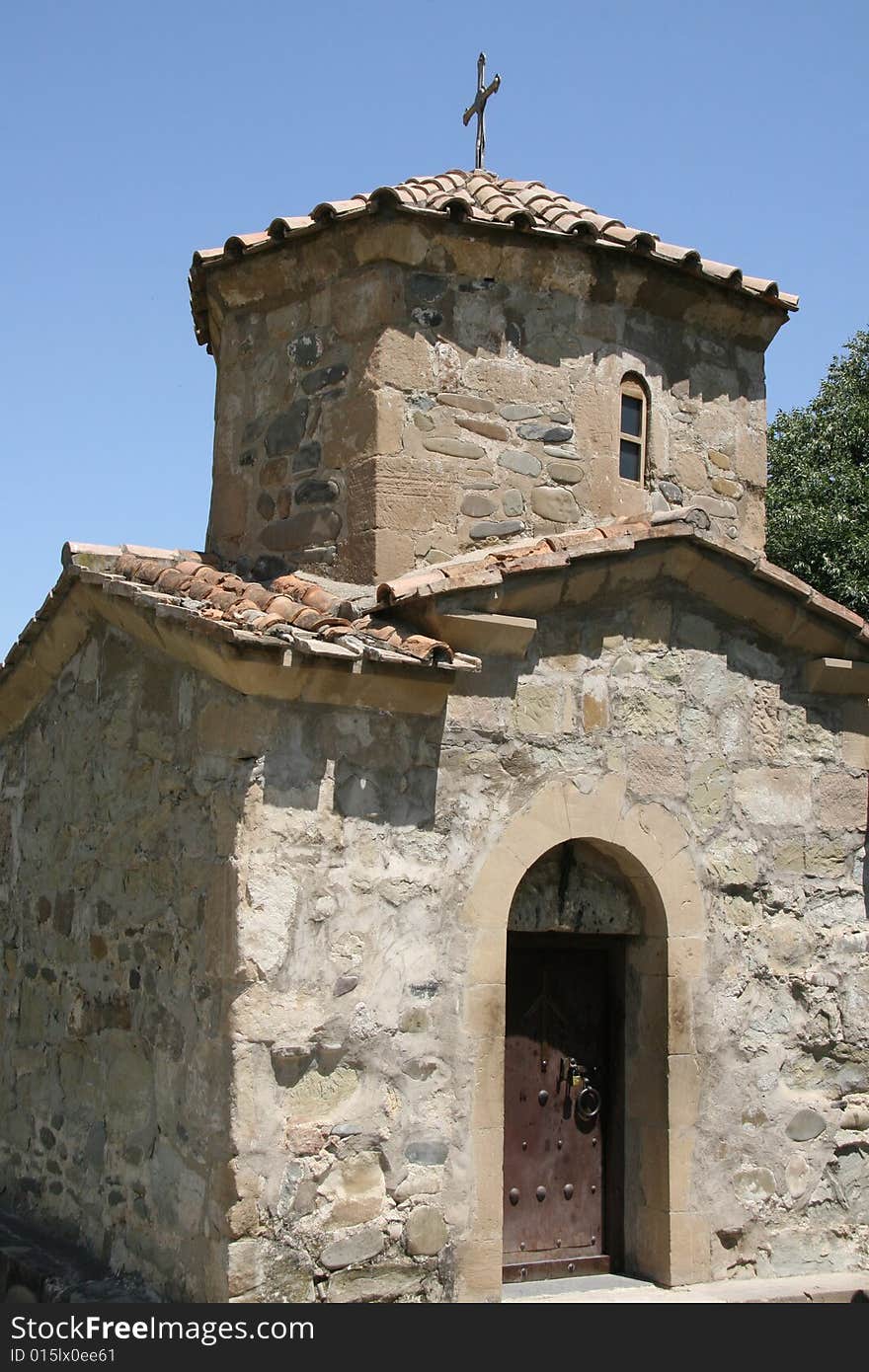 Georgian ancient chapel (Mzheta, Georgia). Georgian ancient chapel (Mzheta, Georgia)