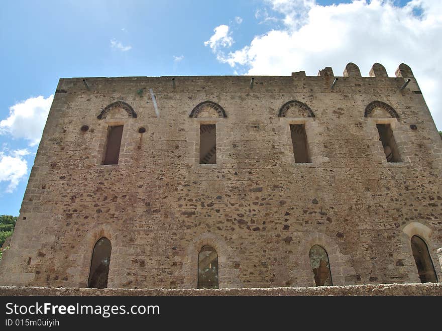 The ancient church of Badiazza, in Messina, Sicily