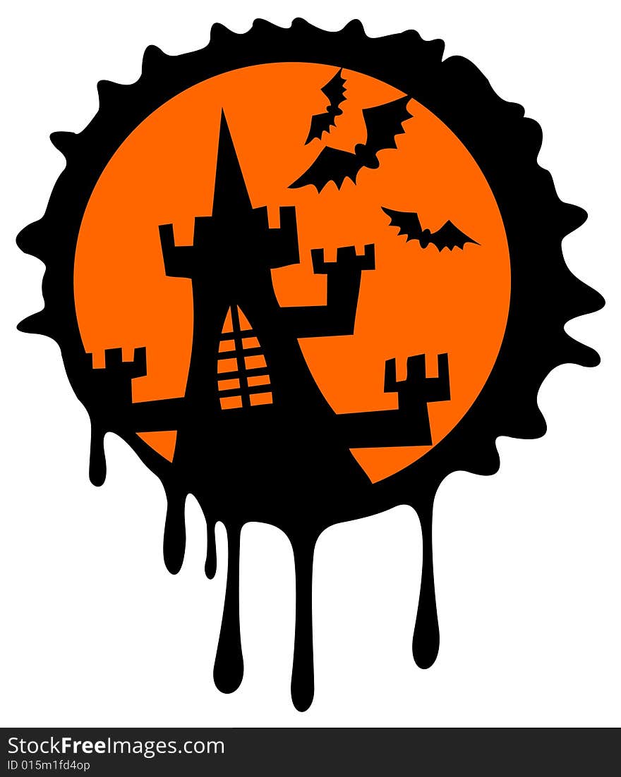 Halloween castle