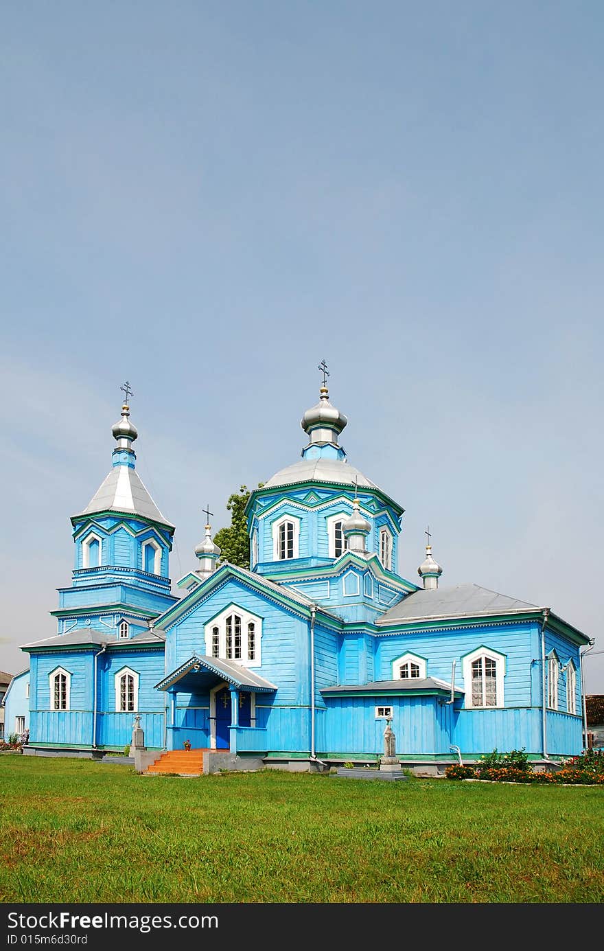 Wooden Church In Ukraine