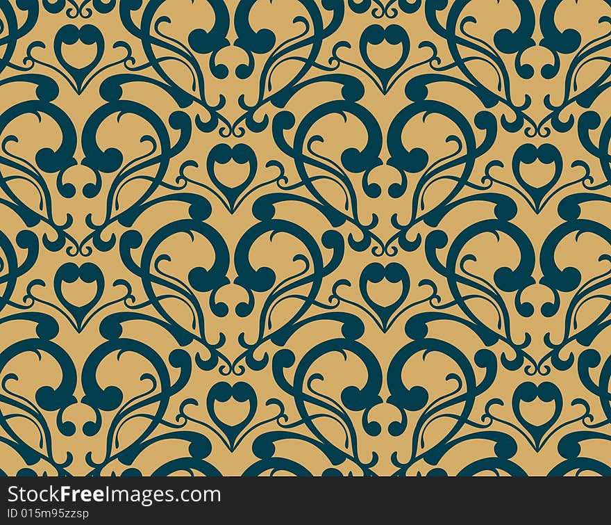 Seamless background from a floral ornament, Fashionable modern wallpaper or textile. Seamless background from a floral ornament, Fashionable modern wallpaper or textile