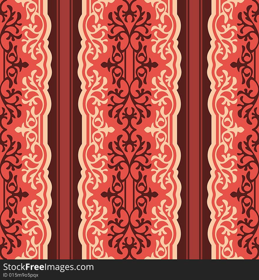 Seamless background from a floral ornament, Fashionable modern wallpaper or textile. Seamless background from a floral ornament, Fashionable modern wallpaper or textile