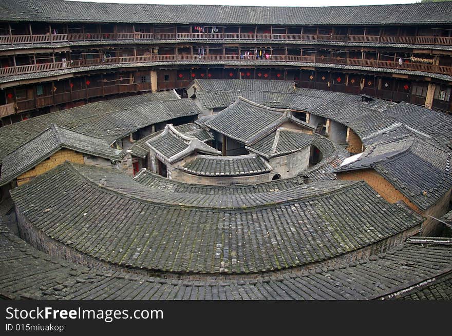 Old building,taken in FuJian province of China.