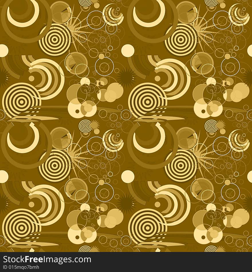 Seamless brown abstract vector background. Seamless brown abstract vector background