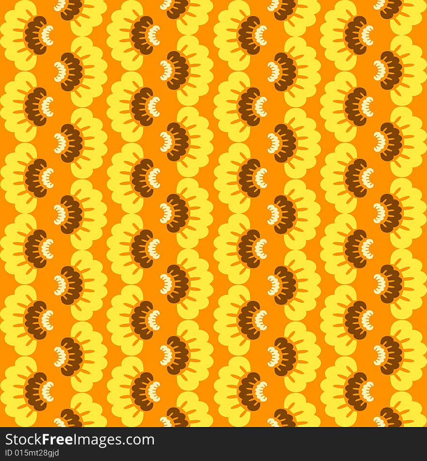 Seamless ornament pattern