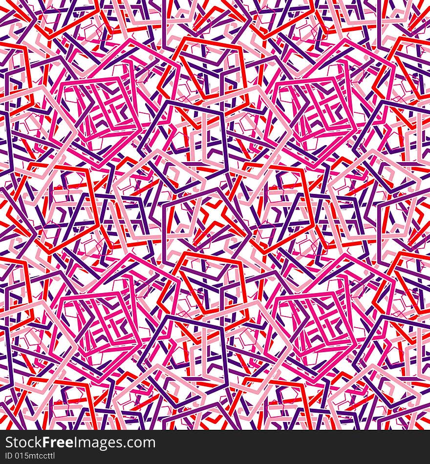 Seamless Pentagram Pattern