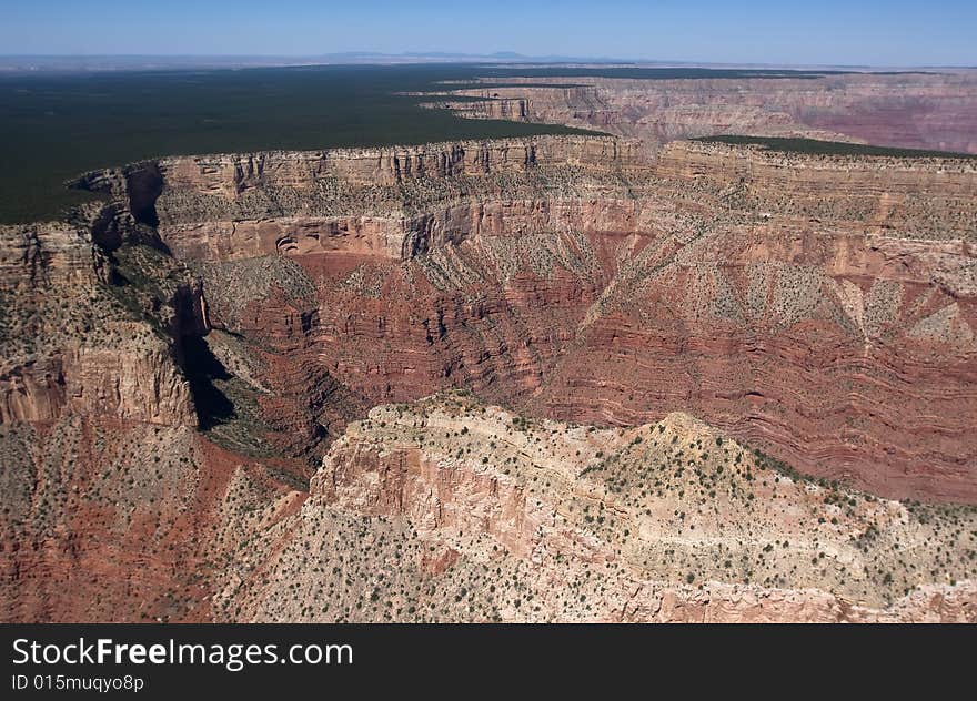 Flight over Grand Canyon