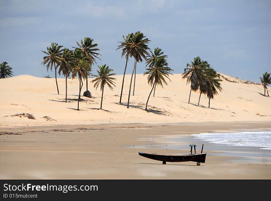 Boat at beach