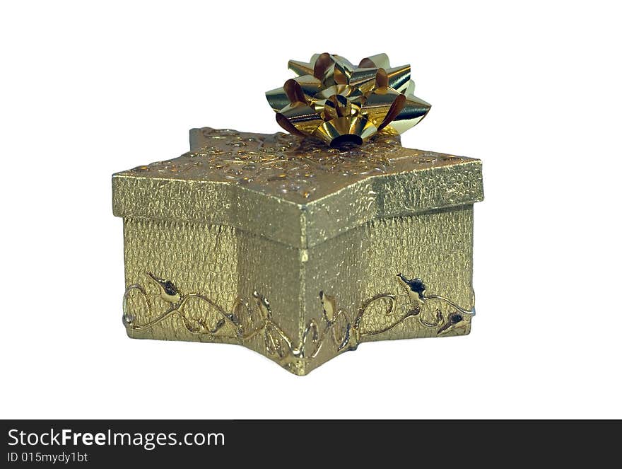 Golden Gift Box