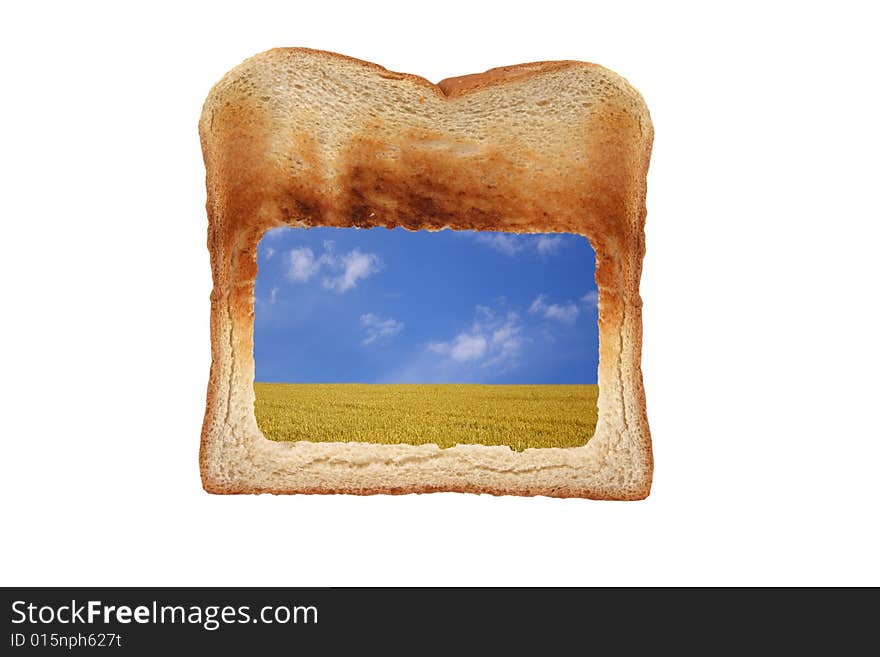 Toast with window