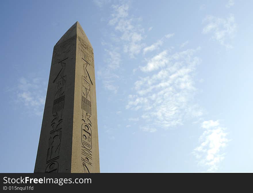 Egyptian obelisk which is carried by rome empire to istanbul