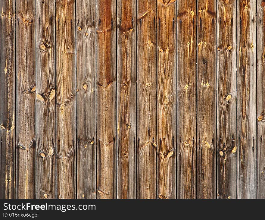 Natural brown old wooden board background horizontal. Natural brown old wooden board background horizontal