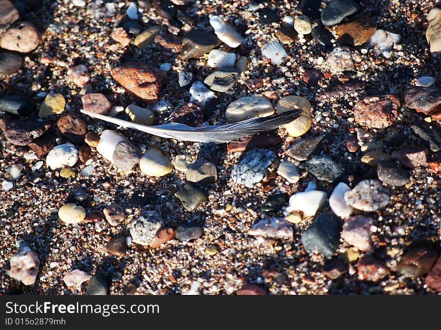 Pebbles on a beach