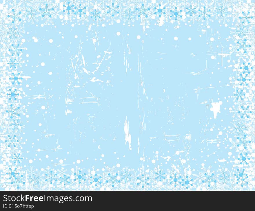 Christmas Snowflake Background