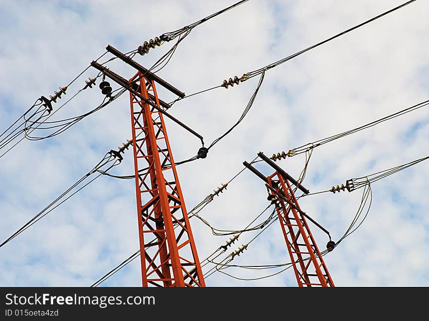 High electrical tower