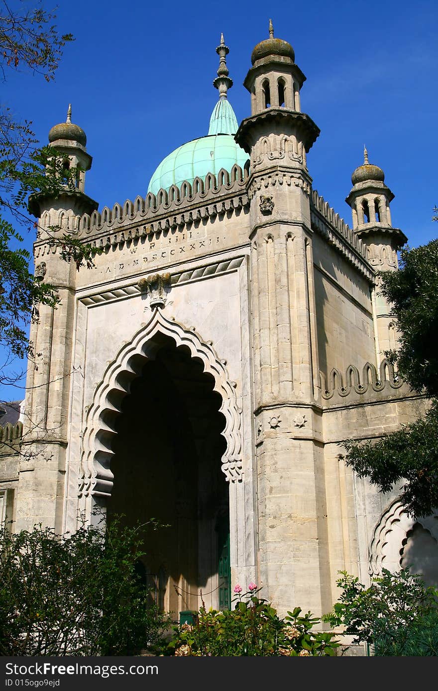 Brighton palace entrance