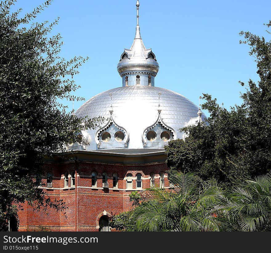 Plant Hall Pillar at the University of Tampa. Plant Hall Pillar at the University of Tampa