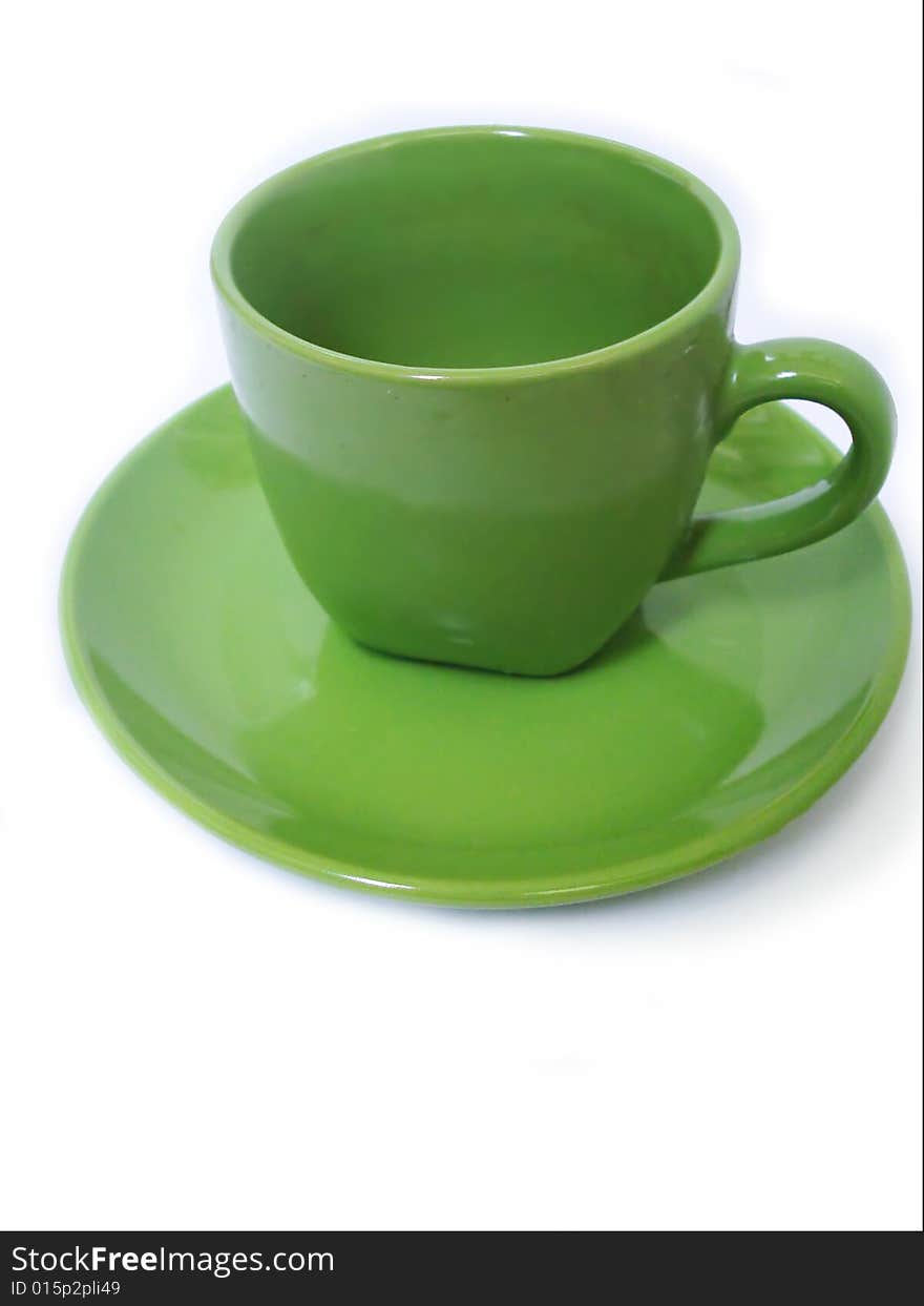 Green Coffee Cup