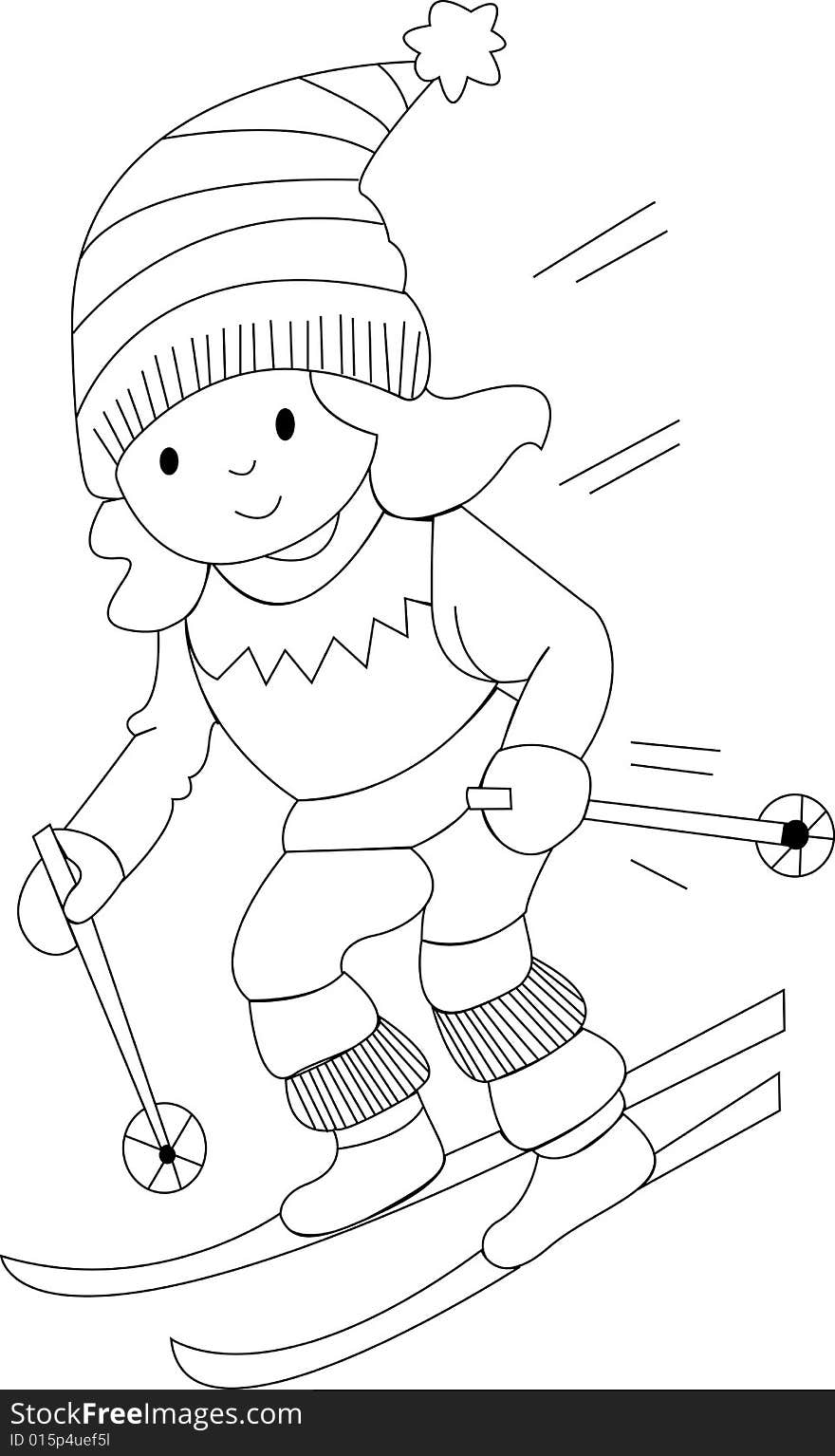 Downhill Skier