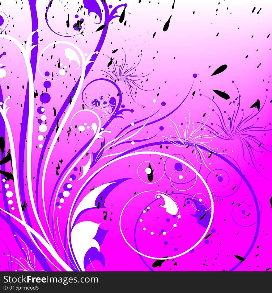 Vector Floral Background