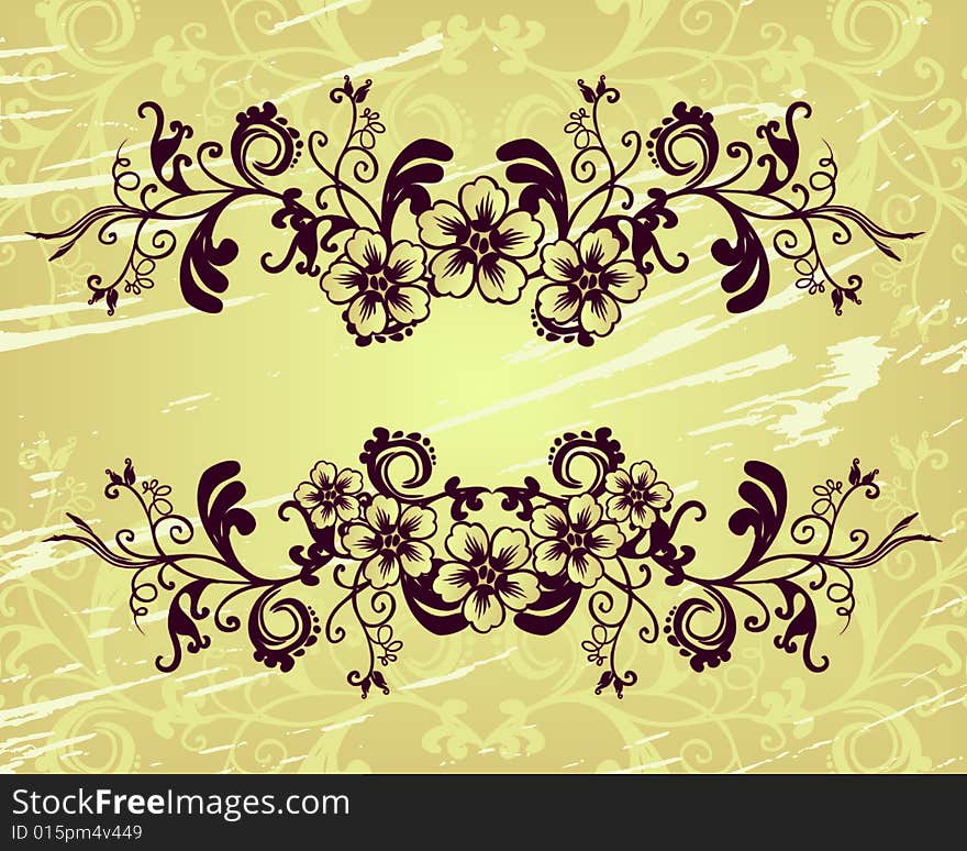 Vector Floral Background