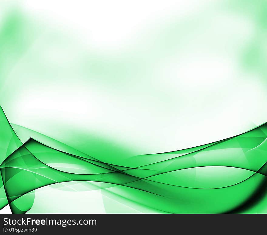 A nice compositions Abstract green Background