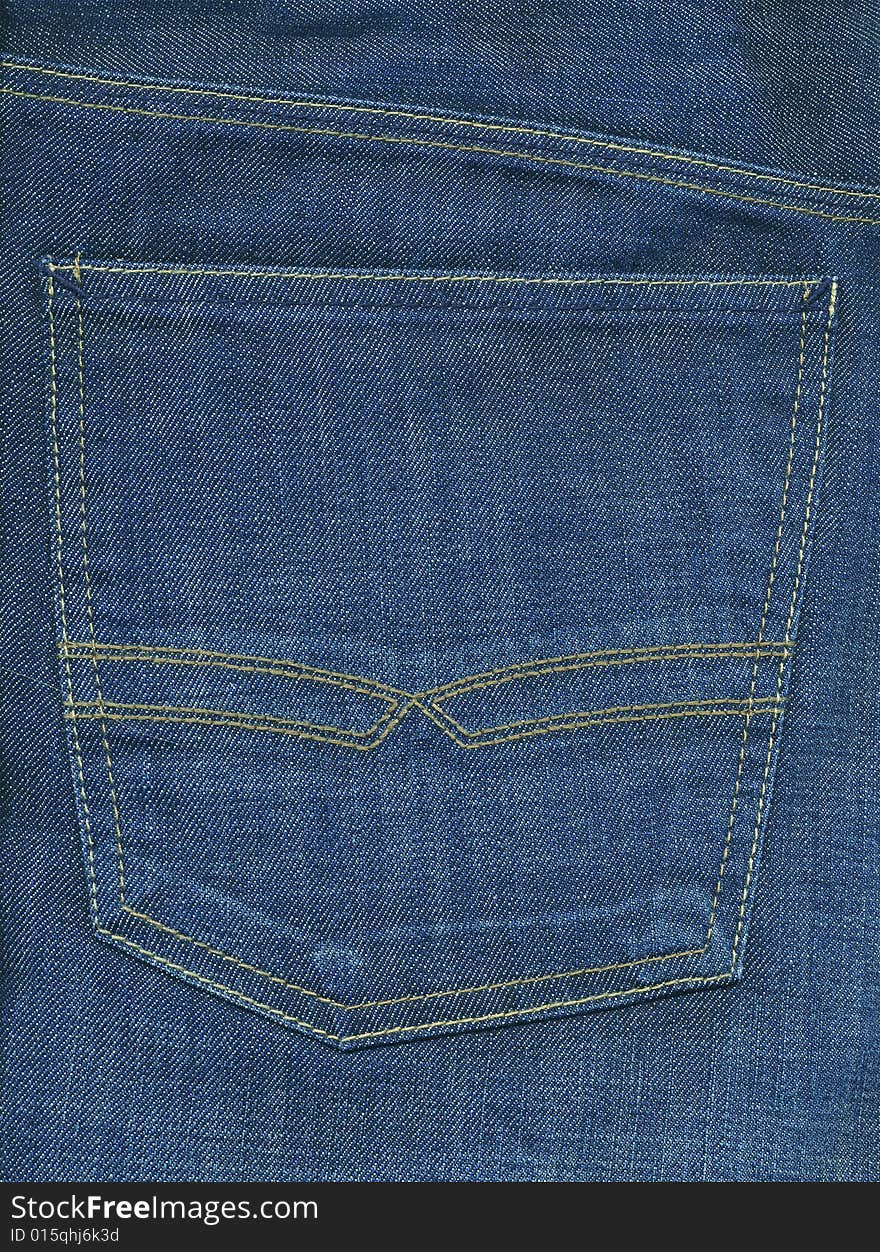 Jeans backpocket XXL image