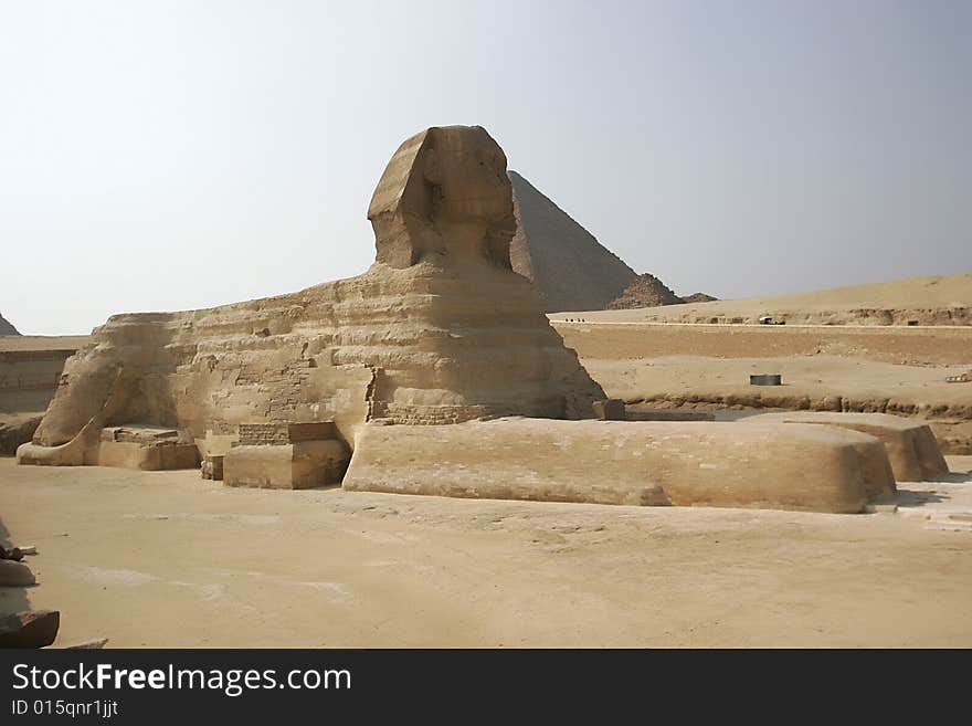 The sphinx at giza, cairo, egypt, africa