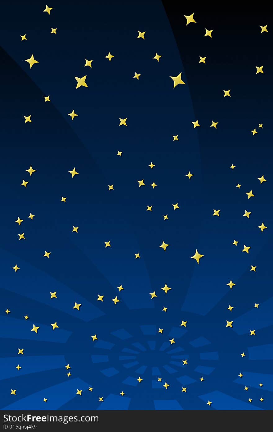 Vector illustration of Stars Background