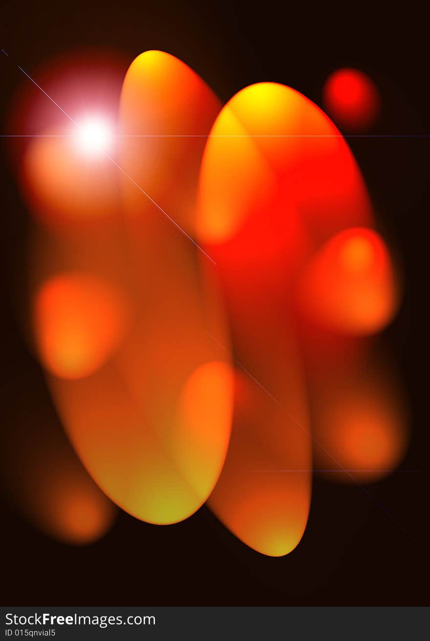 An abstract background using hues of arange and yellow, playing with light and shapes. An abstract background using hues of arange and yellow, playing with light and shapes.