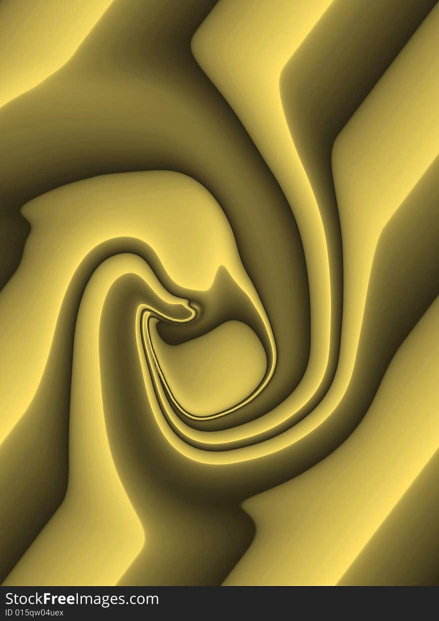 Swirling yellow background