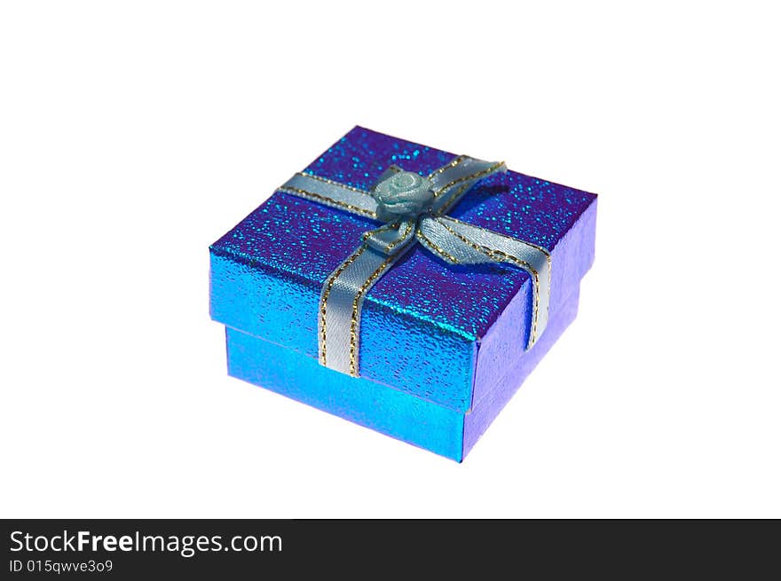 Dark-blue box against the white background