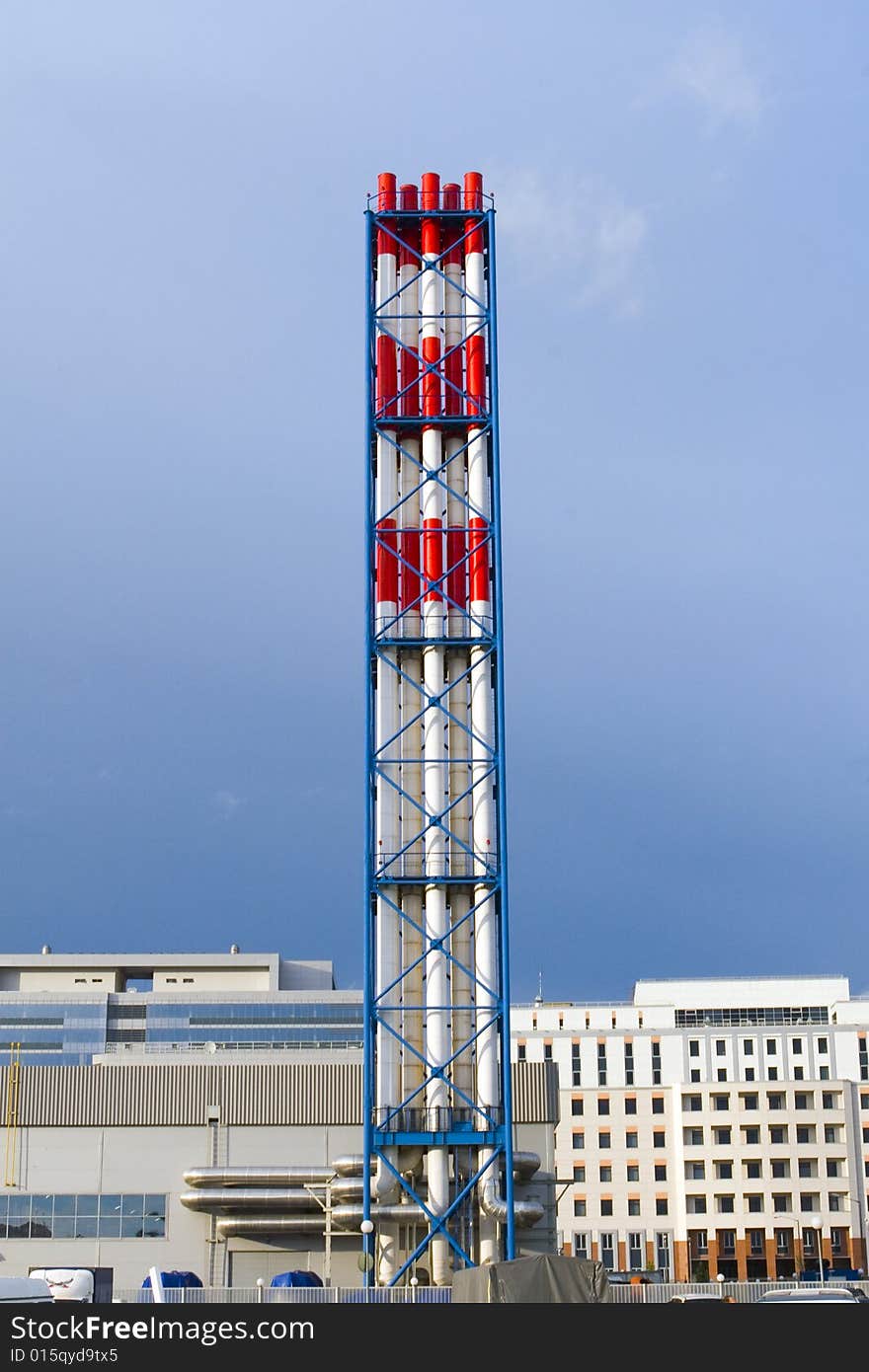 Red And White Pipes