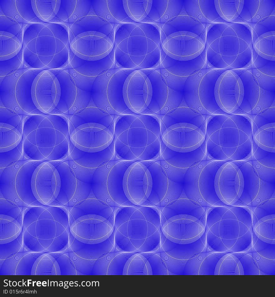 Seamless Abstract Blue Pattern