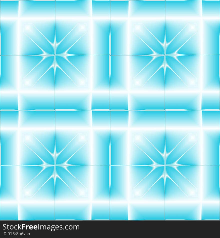 Seamless abstract blue pattern