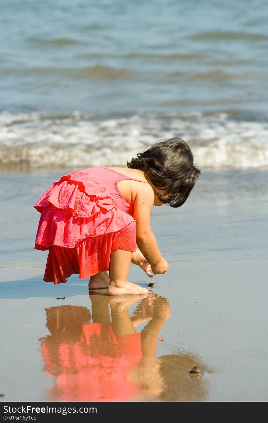 Girl at the beach 3