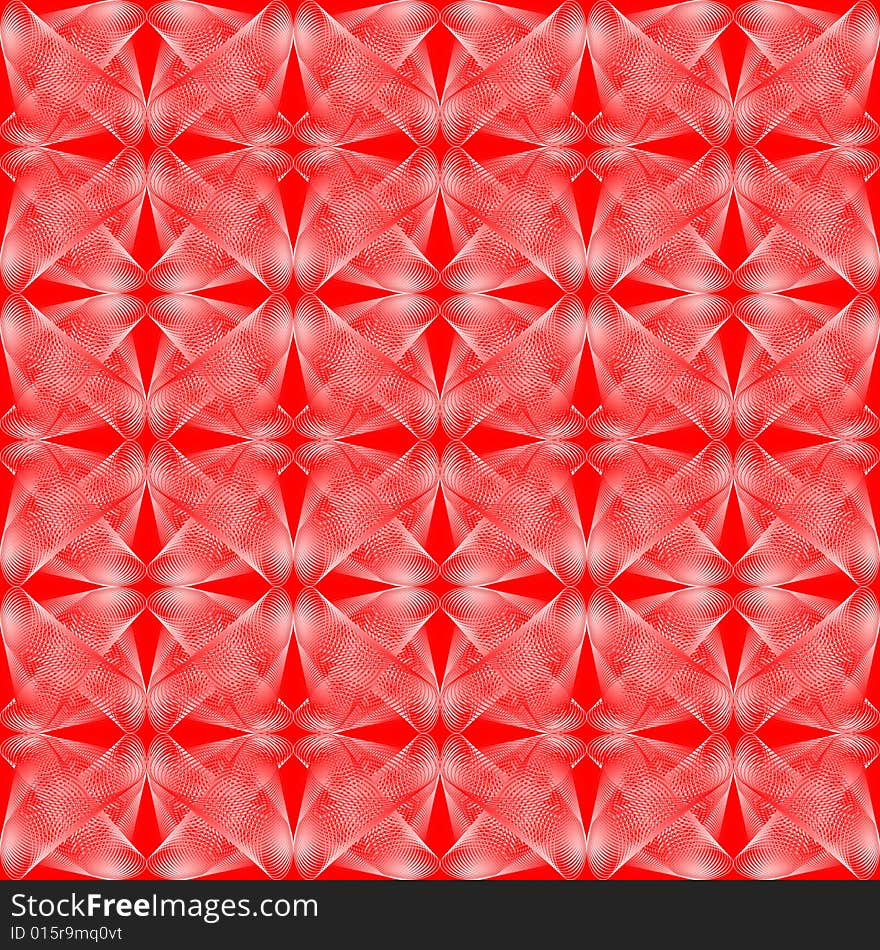 Seamless halftone red vector background. Seamless halftone red vector background