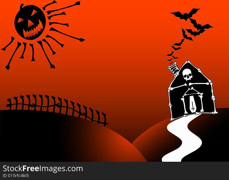 Halloween vector illustration