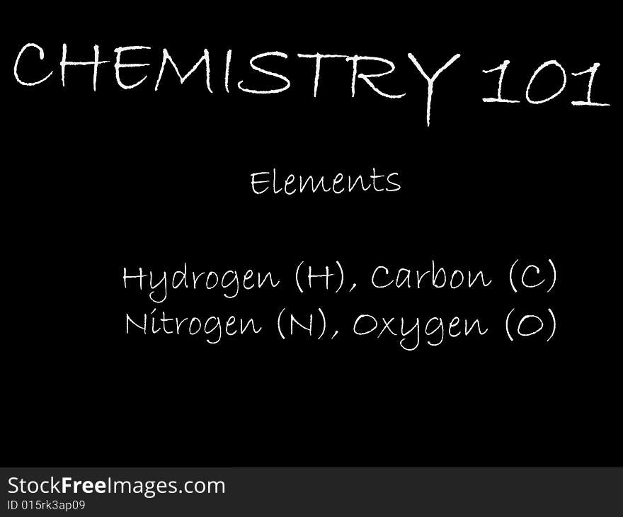 Chemistry 101