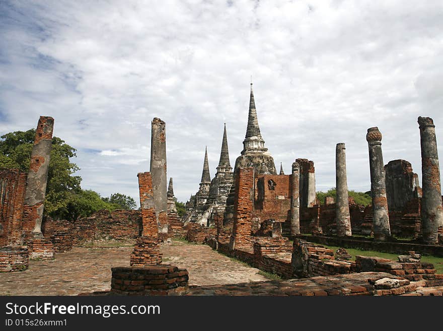 One of the old capitasl cities inThailand. One of the old capitasl cities inThailand